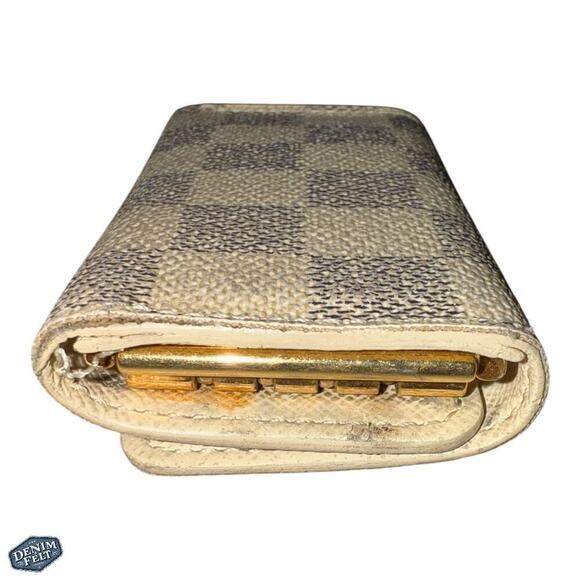 Louis Vuitton 6-Ring Key Holder in Damier Azur Canvas – Made in France - Picture 3 of 13